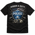 Honor & Duty Police Tee