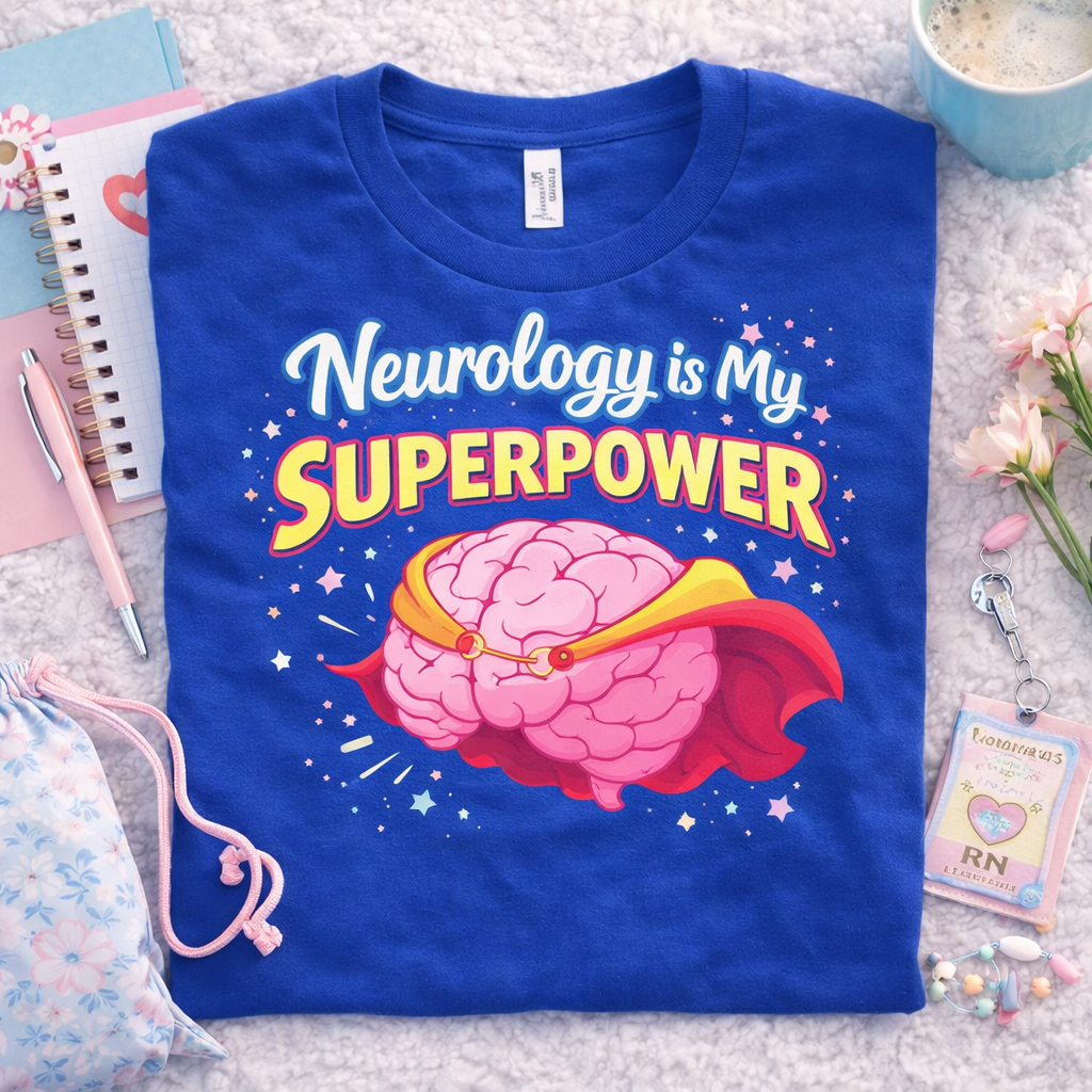 Neurology is My Superpower Tee