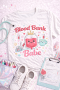 Blood Bank Babe Tee