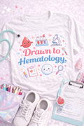 Drawn to Hematology Tee