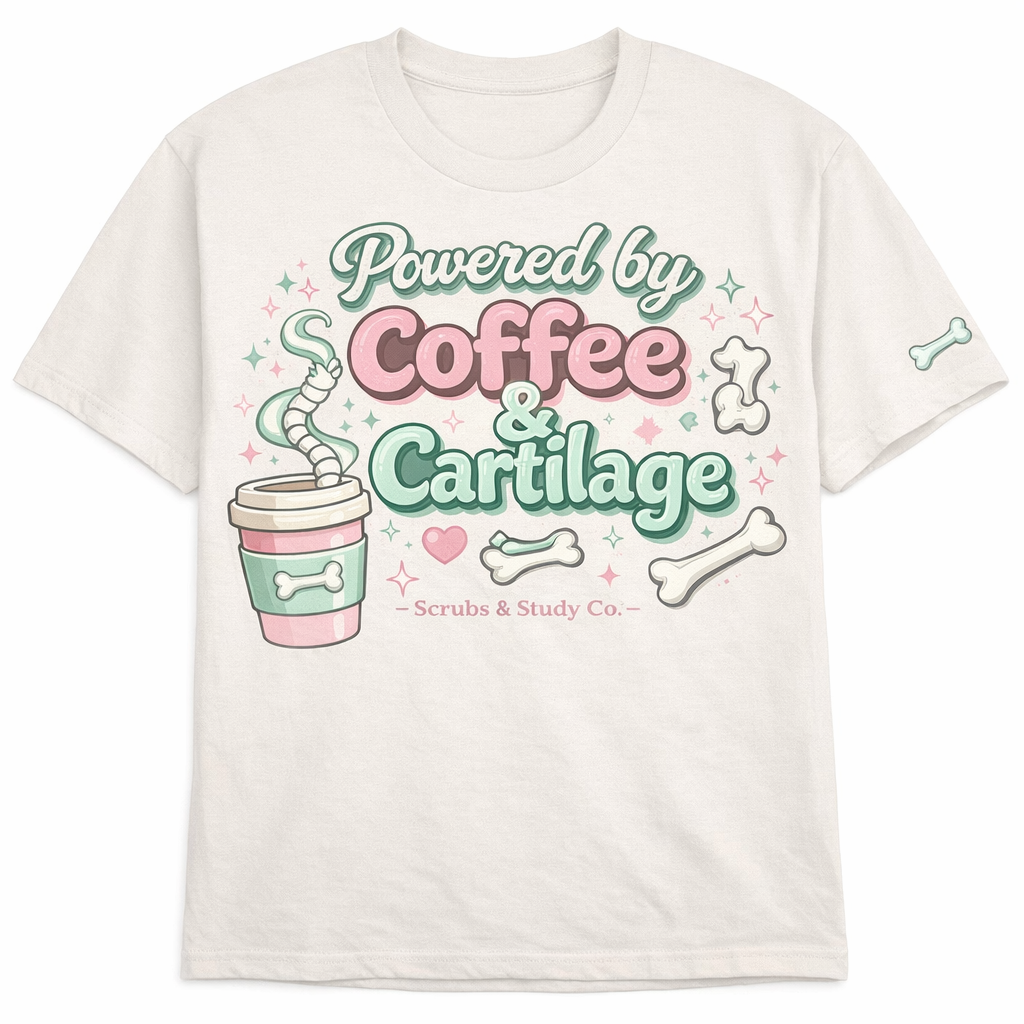 Powered by Coffee & Cartilage Tee