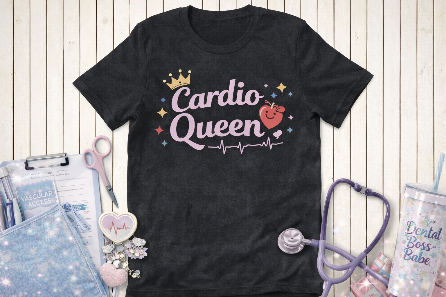 Cardio Queen Tee