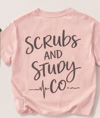 Scrubs & Study Heartbeat Tee