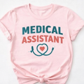 Medical Assistant Heartbeat Tee