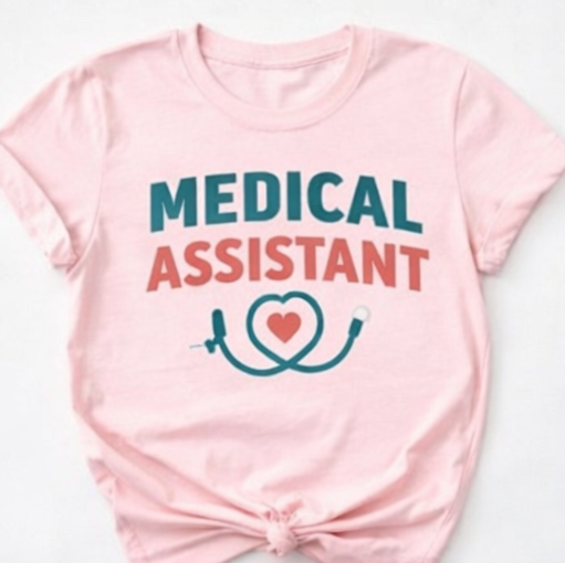 Medical Assistant Heartbeat Tee