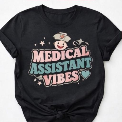 Medical Assistant Vibes Tee