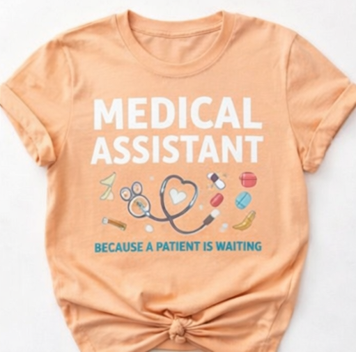 Medical Assistant Care Tee