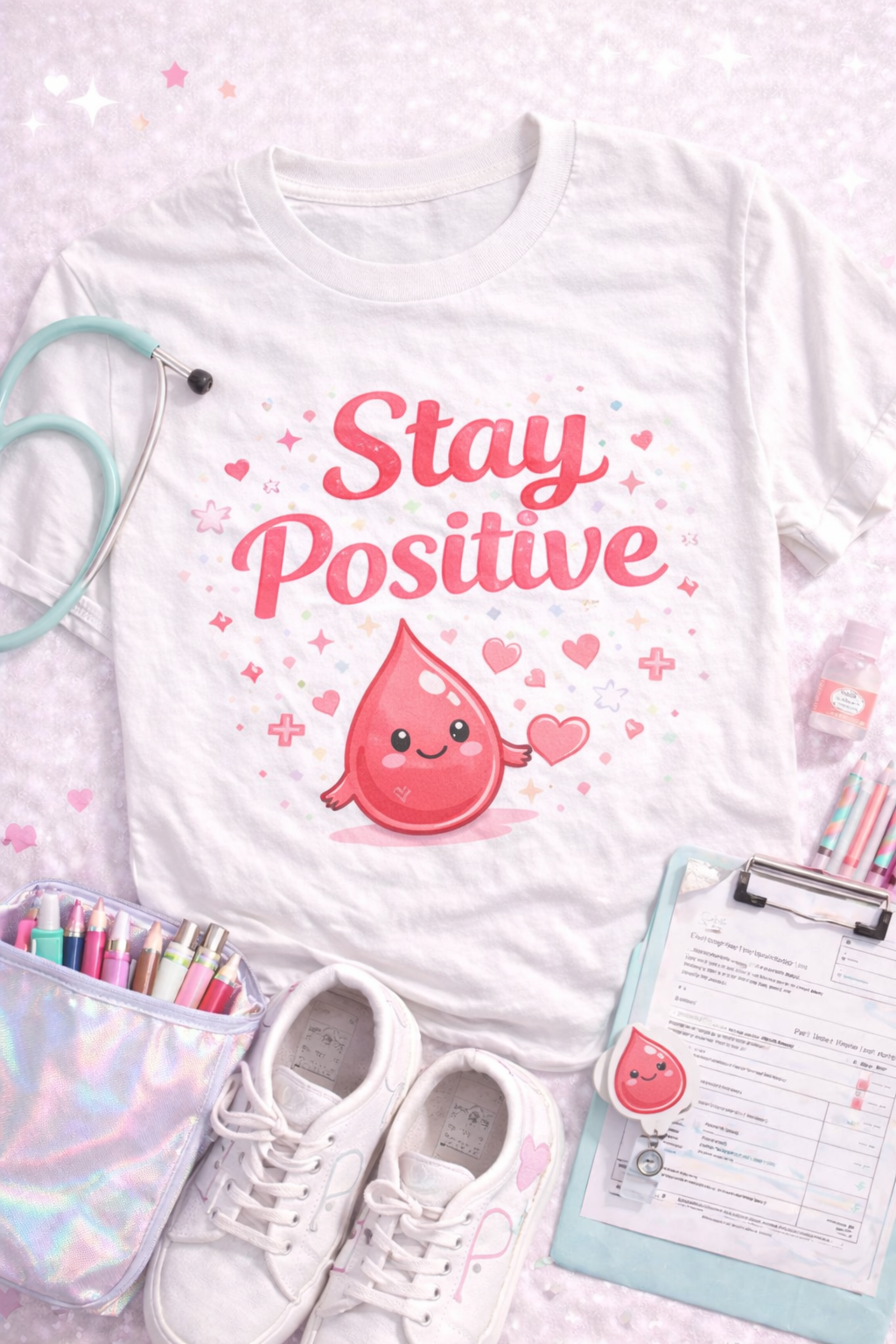 Stay Positive Tee
